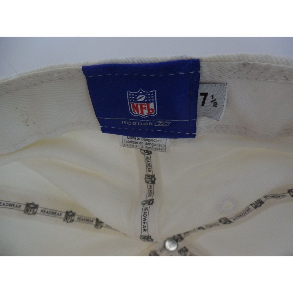 NFL Reebok Fitted Cap Sz 7 1/2 Men Indianapolis Colts‎ AFC Sportswear - Picture 7 of 7